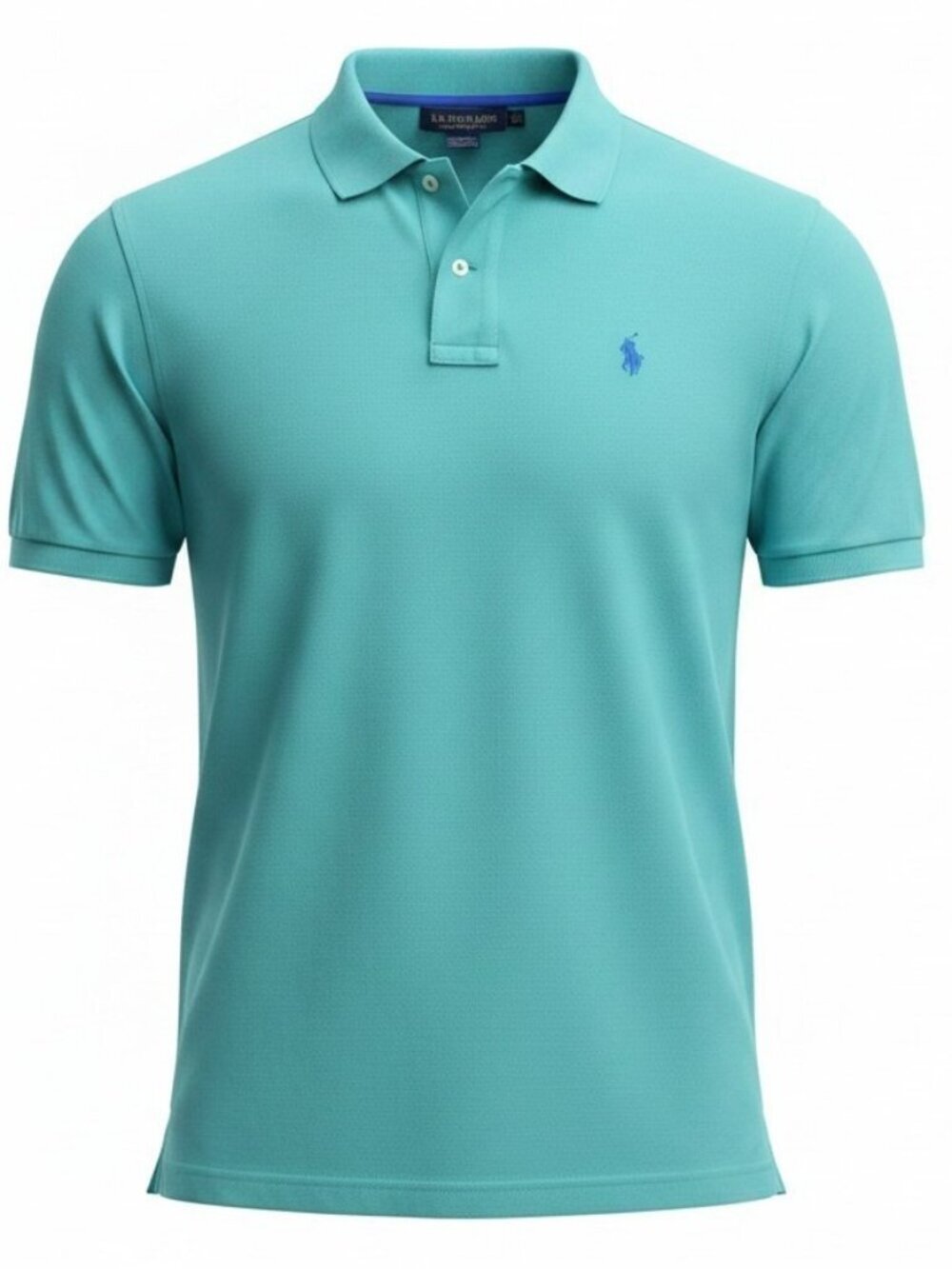 U.S. Polo Assn Polo Shirt 2XLT Blue Green Classic Logo Short Sleeve
